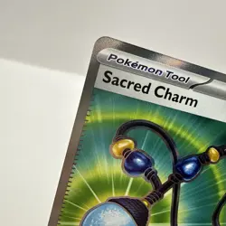 Pokemon Trading Card TCG Sacred Charm Trainer Art Holo 122/094 PACK FRESH - Image 2