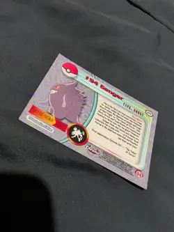 Topps Pokemon Gengar #94 Card TV Chrome Foil LP - Image 2