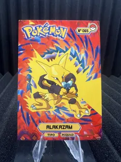 Alakazam #65 - Card Tops Pokedex Database 2024 - Pokemon Card NM - Image 1