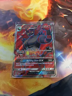 Pokemon Card Incineroar GX SM38 Promo - Image 1