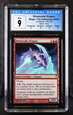 RIMESCALE DRAGON + Tarox Bladewing CGC 9 - Image 1
