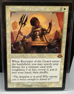 Recruiter of the Guard (Retro Frame) Modern Horizons 3 Regular NM - Image 1