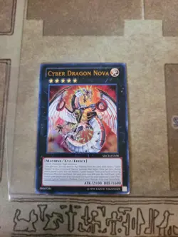 YUGIOH CYBER DRAGON NOVA SDCR-EN038 ULTRA UNLIMITED ED NM/VLP - Image 2