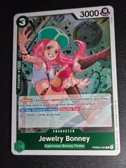 One Piece CCG TCG Jewelry Bonney PRB02-004 The Best Vol 2 - Image 1