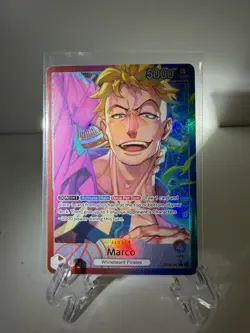 Marco Leader Parallel Two Legends OP08-002 One Piece Alternative Art - Image 1
