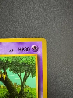 Abra No.063 Vending Series 1 Old back Vintage Glossy Pokemon Card Japanese - Image 4