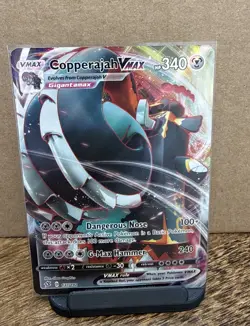 Pokemon TCG Copperajah VMAX Holo Ultra Rare Card Rebel Clash 137/192 LP - Image 1