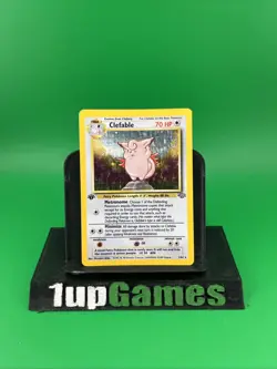 Clefable 1/64 Jungle Set Holo foil Rare Pokemon Card WOTC- LP - Image 1
