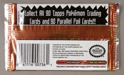 Pokemon TV Animation Edition Trading Card Pack Package NEW Topps 7 Cards & Foil - Image 2