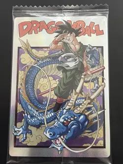 Shenron & Son Goku SEC 3-31 Itajaga Dragon Ball Vol.3 Wafer Card Sealed - Image 1