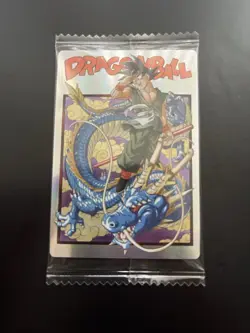 Shenron & Son Goku SEC 3-31 Itajaga Dragon Ball Vol.3 Wafer Card Sealed - Image 4