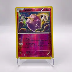 Pokemon TCG Clefairy 81/122 Reverse Holo Common Basic XY BREAKpoint Card - Image 4