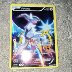 Pokemon Arceus Basic Holo XY116 Colorless 130HP 120 Attack Card - Image 1
