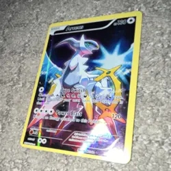 Pokemon Arceus Basic Holo XY116 Colorless 130HP 120 Attack Card - Image 2
