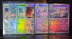 Pokemon TCG - Prismatic Evolutions - Pokeball Reverse Holo 6 Card Lot - NM - Image 1