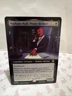 Madame Null, Power Broker (Extended Art) Teenage Mutant Ninja Turtles Foil - Image 1