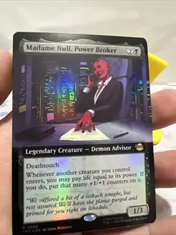 Madame Null, Power Broker (Extended Art) Teenage Mutant Ninja Turtles Foil - Image 2