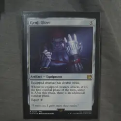 Genji Glove MTG Final Fantasy 0258 Rare Magic the Gathering - Image 1