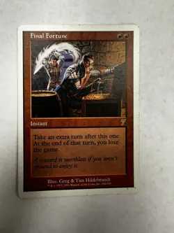 Final Fortune *7th Edition* MTG Magic the Gathering - Image 1