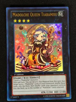 Yugioh Madolche Queen Tiaramisu ABYR-EN048 1st Ultra (NM) - Image 1