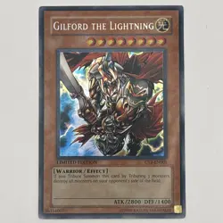 Yugioh Gilford the Lightning CT2-EN001 Secret Rare - Image 1