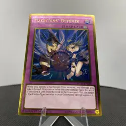 Yugioh Magician’s Defense MVP1-ENG28 1. Edition Gold Rare NM - Image 4