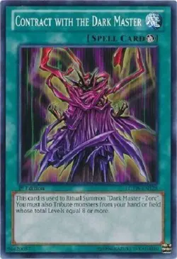 Yugioh - Dark Master Zorc Contract Master Ritual Set 1st NM - Plus Free Holo - Image 2