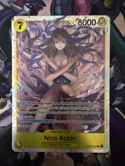 One Piece TCG Nico Robin EB03-055 SR Near Mint - Image 1
