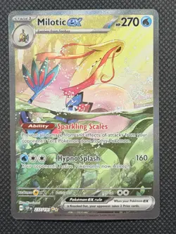 Pokemon TCG Surging Sparks Milotic EX Special Illustration Rare Card 237/191 - Image 1