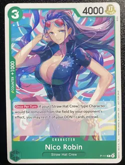 Nico Robin (Heroines Battle Pack) P-111 One Piece Promotion Cards - Image 1