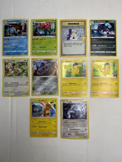 Pokemon TCG 100 Card Lot Pikachu Blastoise Venusaur Trainer Holo Foil - Image 1