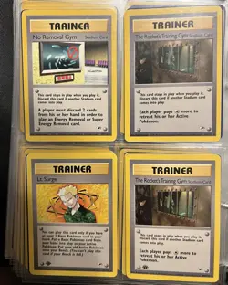 Vintage Pokemon Cards Lot of 60 Rare Trainer Cards - Image 4