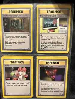 Vintage Pokemon Cards Lot of 60 Rare Trainer Cards - Image 5