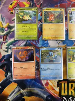 10 Pokemon Cards Mint Cosmo Promos Squirtle Bulbasaur Zapdos Leafeon Charmander - Image 2