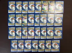 31 Pokemon [Yuka Morii] Illustrated Clay Art Card Lot - Reverse Holo - Image 5