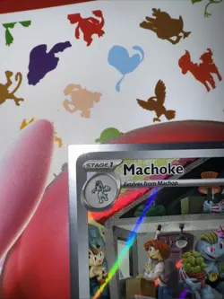 Machoke 177/165 Scarlet & Violet 151 NM Pokemon Card Illustration Rare IR 🔥 !!! - Image 2