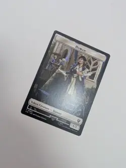 MTG - Human Knight 0009/Human 0004 Token- Commander: Lord of The Rings NM/M Cond - Image 3