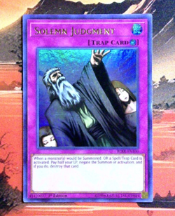 YuGiOh! Solemn Judgment BLRR-EN100 1st Edition NM/VNM UR - Image 1
