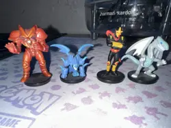 Yu-gi-oh! Dungeon Dice Monsters DDM Figure Set of 4 - Image 1