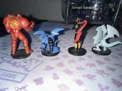 Yu-gi-oh! Dungeon Dice Monsters DDM Figure Set of 4 - Image 2