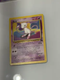 PROMO Excellent Mew Pokemon Card - Image 2