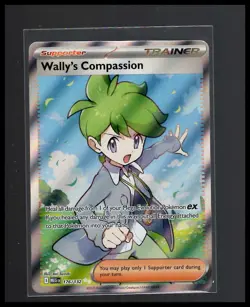 Wally's Compassion 176/132 ME01: Mega Evolution Ultra Rare Pokemon Card - Image 1