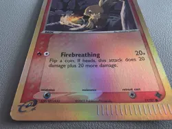 Pokemon TCG Torchic Dragon Reverse Holo Card 77/97 LP Condition 2003 - Image 2