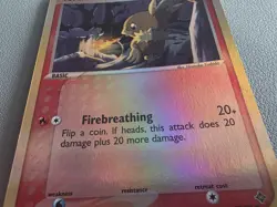 Pokemon TCG Torchic Dragon Reverse Holo Card 77/97 LP Condition 2003 - Image 5