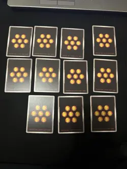 Dragon Ball Super Cards Lot Gold Foil NM Pan Goku Vegeta Anniversary 2023 - Image 5