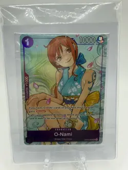 O-Nami (Illustration Box Vol.1) OP05-062 One Piece Promotion Cards Foil Sealed - Image 1
