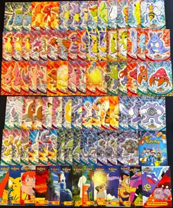 1999 Topps Pokemon TV Animation Series 1 Complete Set 90 Card Lot - Image 1