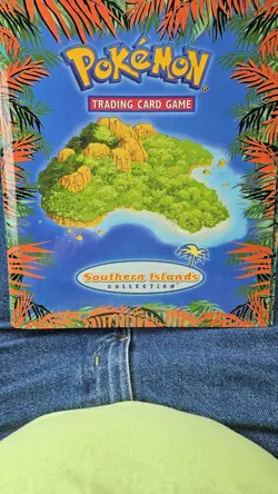 2001 Vintage Pokemon Southern Islands Collection Binder (No Cards, Binder Only) - Image 1