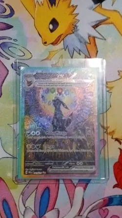 Pokemon Umbreon ex 161/131 Sv: Prismatic Evolutions Holo Card - Image 1