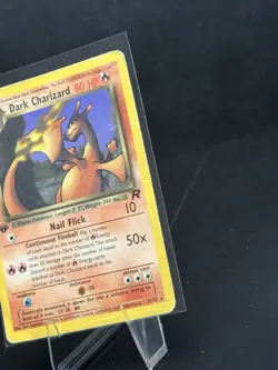 Dark Charizard First Edition Non-Holo Card 21/82 Pokemon Card - Image 2